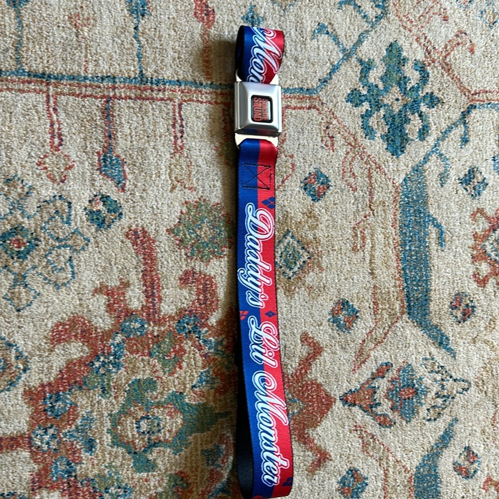 Buckle down suicide Squad belt